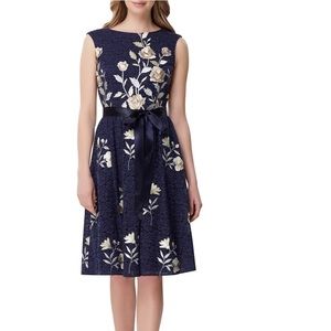 TAHARI Floral dress
